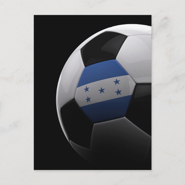 Fußball in Honduras Postkarte (Vorderseite)