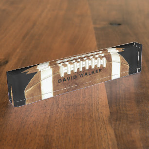 Fußball-Individuelle Name Namensplakette