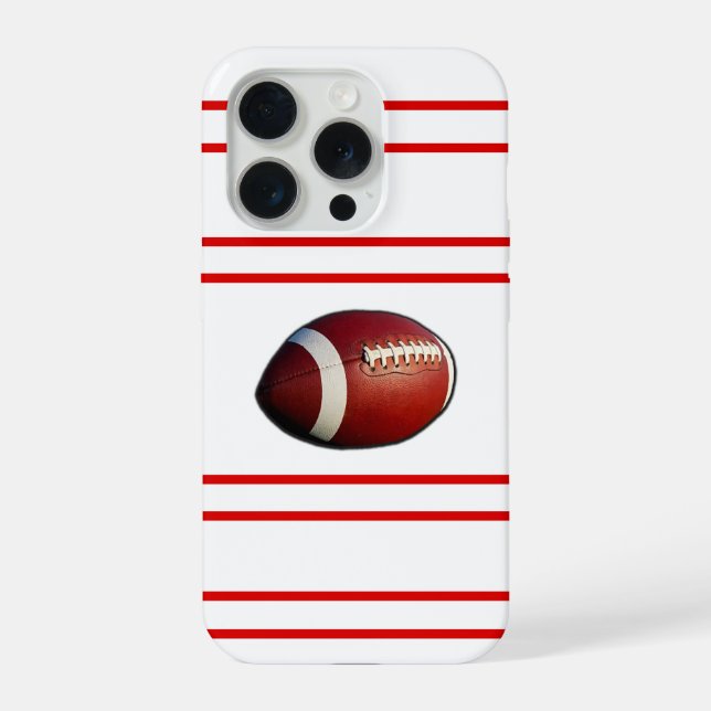 Fußball iPhone Hülle (Rückseite)