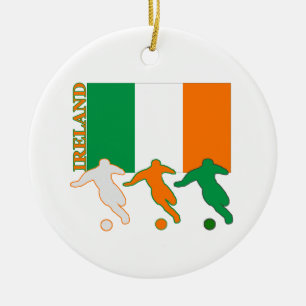 Fußball Irland Keramikornament