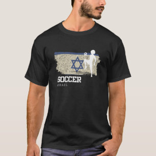 Fußball Israel Flaggenfußball Frauen Fußball-Mädch T-Shirt