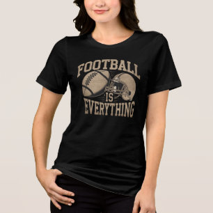 Fußball ist alles T-Shirt Tri-Blend Shirt