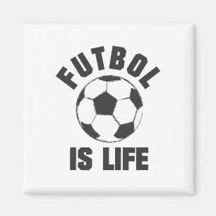 Fußball ist Leben - Fußballbekleidung  Magnet