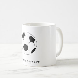 Fußball ist mein Leben Kaffeetasse