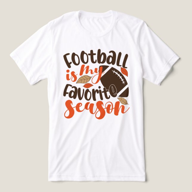 Fußball ist mein Lieblingslied Tri-Blend Shirt (Design Vorderseite)