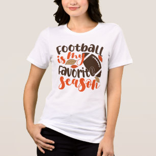 Fußball ist mein Lieblingslied Tri-Blend Shirt