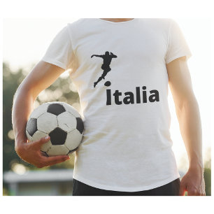 Fußball Italien, anpassbar T-Shirt
