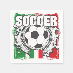 Fußball Italien Serviette