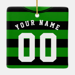 Fußball-Jersey-Vorlagendekoration, Schwarz Keramikornament