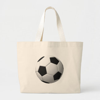 Fußball: Jumbo Stoffbeutel
