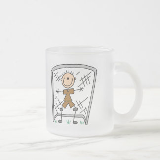 Fußball-Jungen-Tormann-T-Shirts und Geschenke Mattglastasse