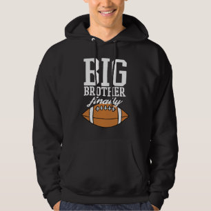 Fußball-Jungs großer Bruder endlich Hoodie