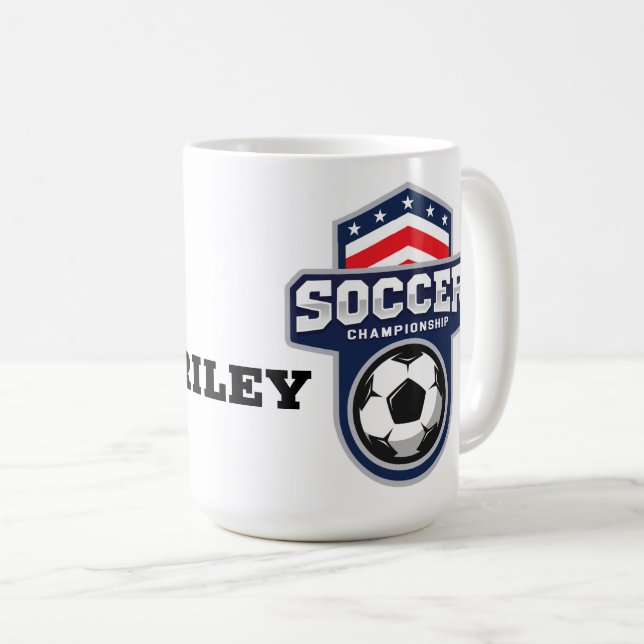 Fußball-Kaffeetasse Kaffeetasse (VorderseiteRechts)