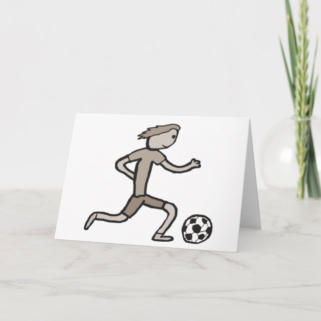 Fußball Karte (Vorderseite)