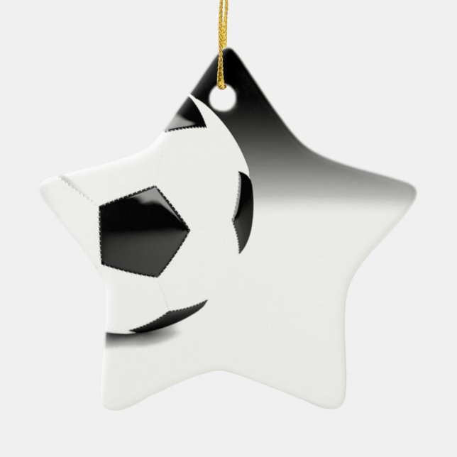 Fußball Keramikornament (Vorne)