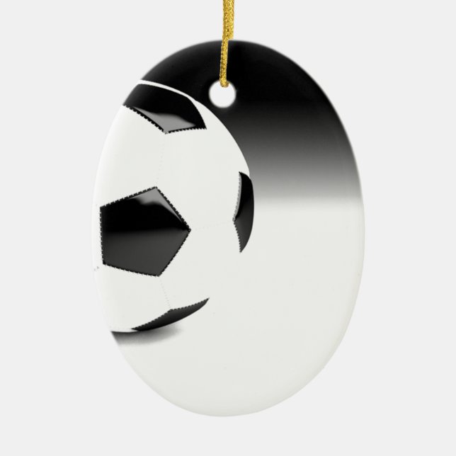 Fußball Keramikornament (Vorne)