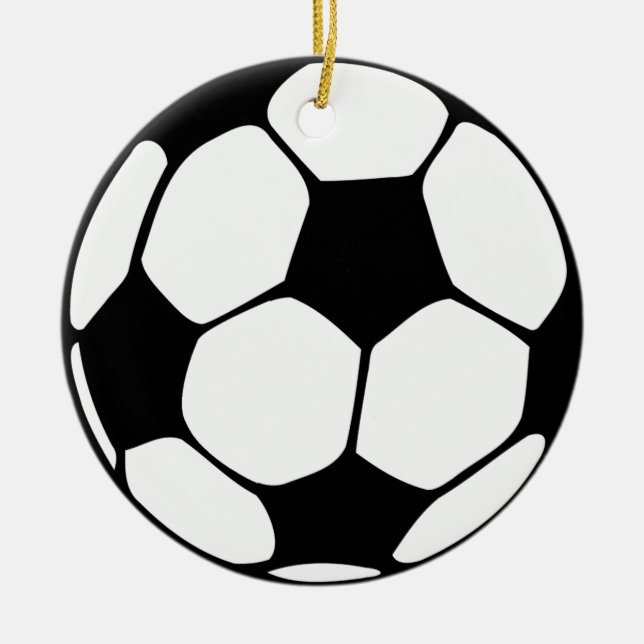 Fußball Keramikornament (Vorne)