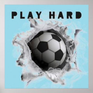 Fußball Kick Poster
