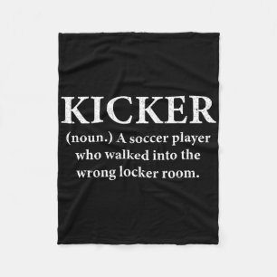 Fußball-Kicker Definition Fußball-Kicker Fleecedecke