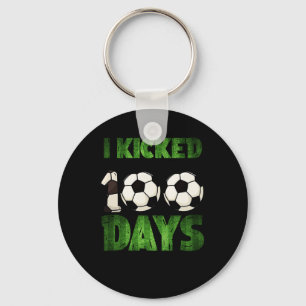 Fußball-Kinder, die ich mir durch 100 Tage SC gebo Schlüsselanhänger