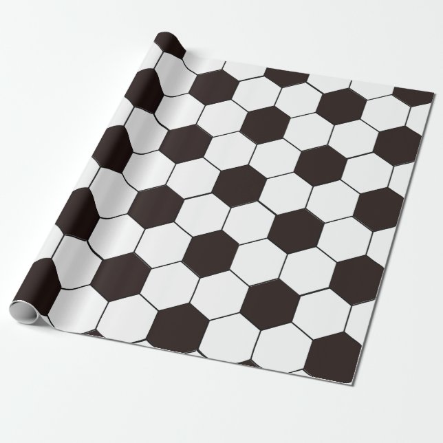 Fußball Kinder Fußball Fußball Muster Fußball Gebu Geschenkpapier (Ungerollt)