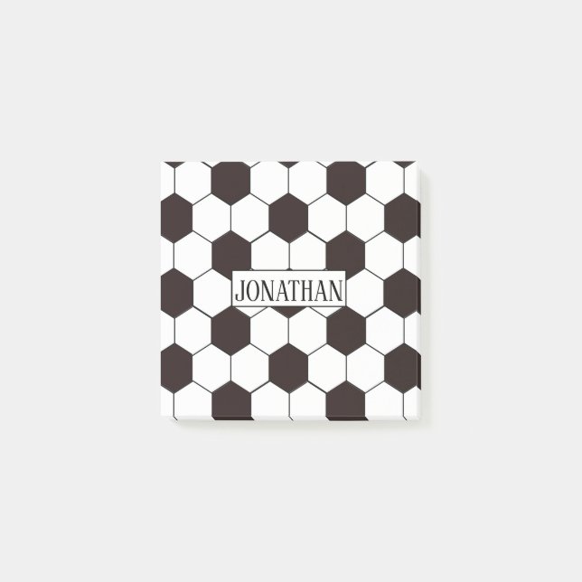 Fußball Kinder Fußball Fußball Muster Fußball Gebu Post-it Klebezettel (Vorderseite)