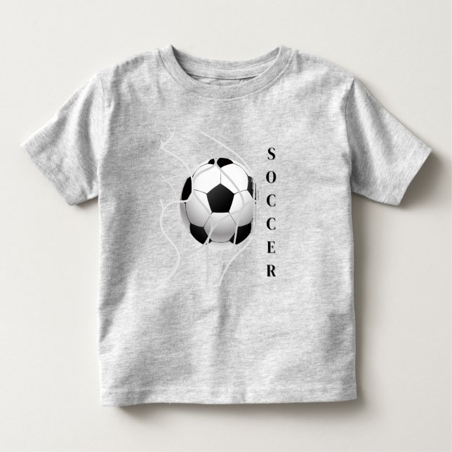 Fußball Kinder Kleinkind T - Shirt (Vorderseite)