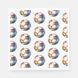 Fußball-Kindergeburtstag Napkins Serviette