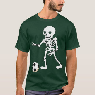 Fußball-Kinderskelett, Halloween, Sport  T-Shirt