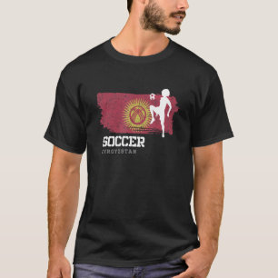 Fußball Kirgisistan Flaggenfußball Womens Soccer G T-Shirt