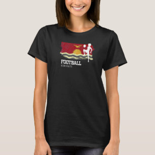 Fußball-Kiribati Flag Womens Football Team Fußball T-Shirt