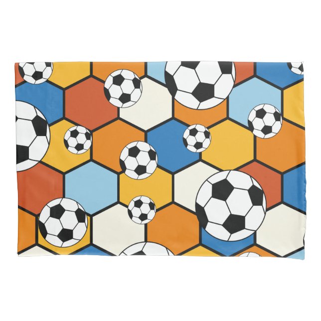 Fußball Kissenbezug (Vorderseite)