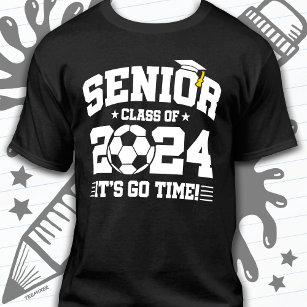 Fußball-Klasse 2024 Abschluss Senior 2024 T-Shirt