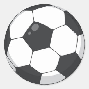 Fußball-Klassiker Rundaufkleber Runder Aufkleber