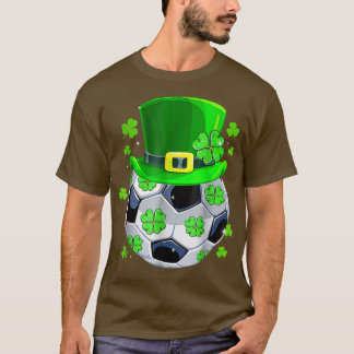 Fußball-Kleeblatt Funny Irish St Patrick Day T-Shirt