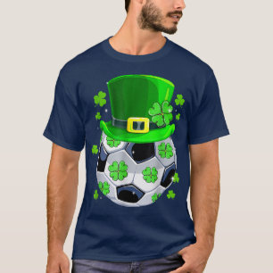 Fußball-Kleeblatt Funny Irish St Patrick Day  T-Shirt