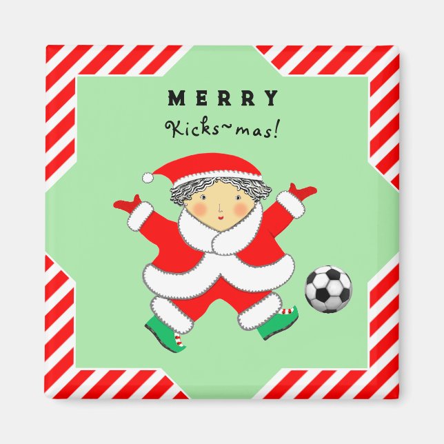 Fußball-Kleine Geschenke Magnet (Vorne)