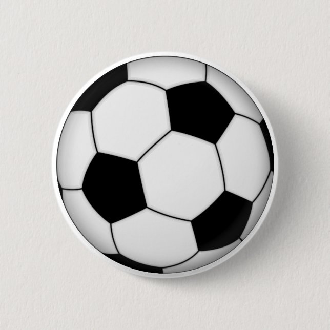 Fußball-Knopf Button (Vorderseite)