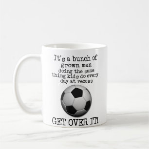 Fußball Komm darüber hinweg Lustiger Becher FIFA H Kaffeetasse