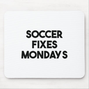 Fußball Komödie - Fußball Lösungen Montags Mousepad