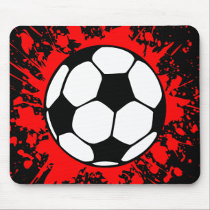 Fußball : Kreise : Mousepad