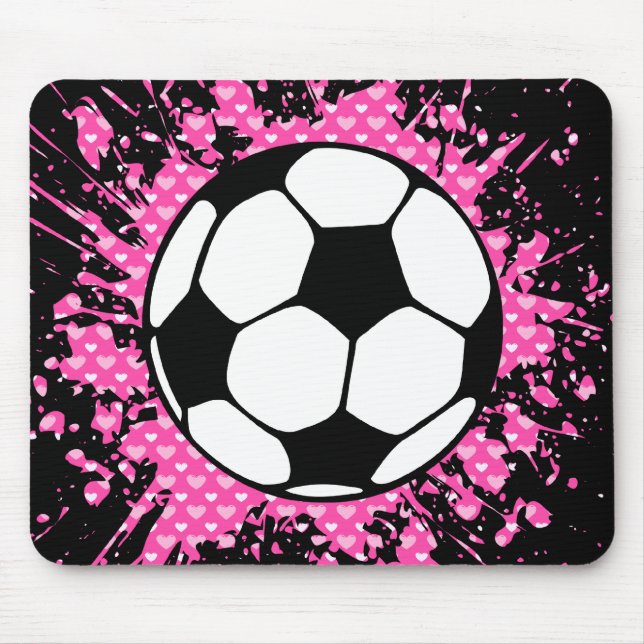 Fußball : Kreise : Mousepad (Vorne)