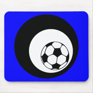 Fußball : Kreise : Mousepad