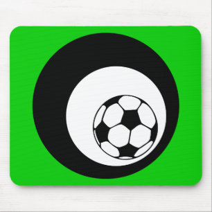 Fußball : Kreise : Mousepad