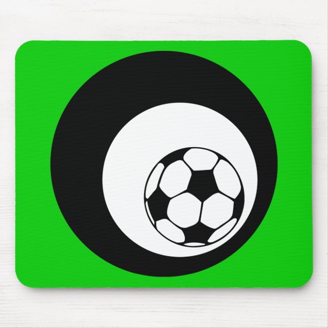 Fußball : Kreise : Mousepad (Vorne)