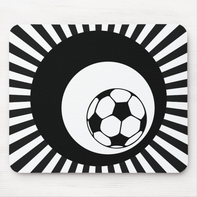 Fußball : Kreise : Mousepad (Vorne)