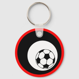 Fußball. Kreise. Schlüsselanhänger