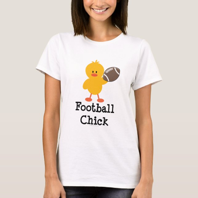Fußball-Küken-T-Shirt T-Shirt (Vorderseite)