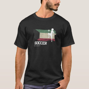 Fußball Kuwait Flag Football Womens Soccer Girls T-Shirt
