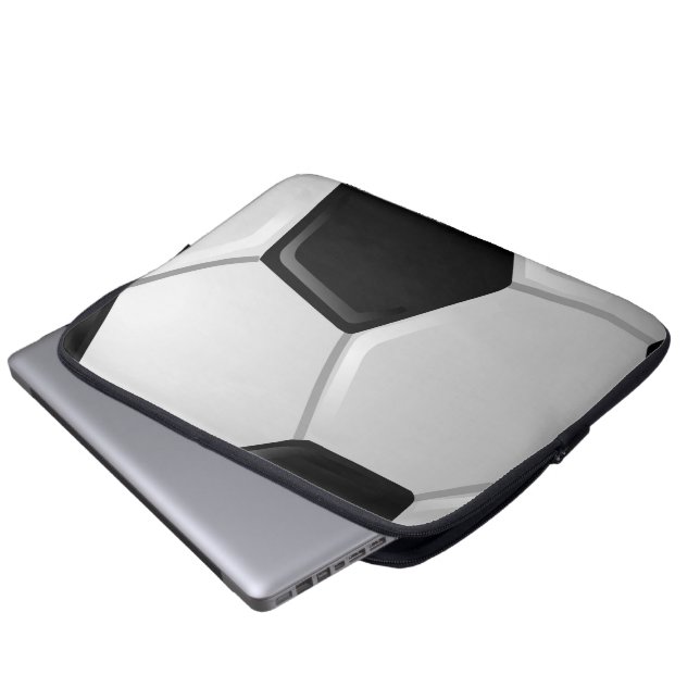 Fußball Laptopschutzhülle (Vorne Knopf)